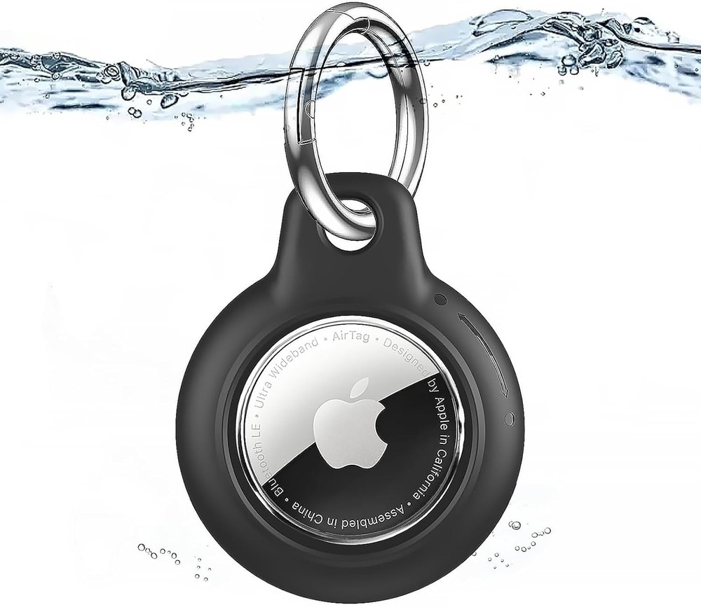 Waterproof Airtag Holder Case with Keychain - 1/2/4 Pack Upgrade