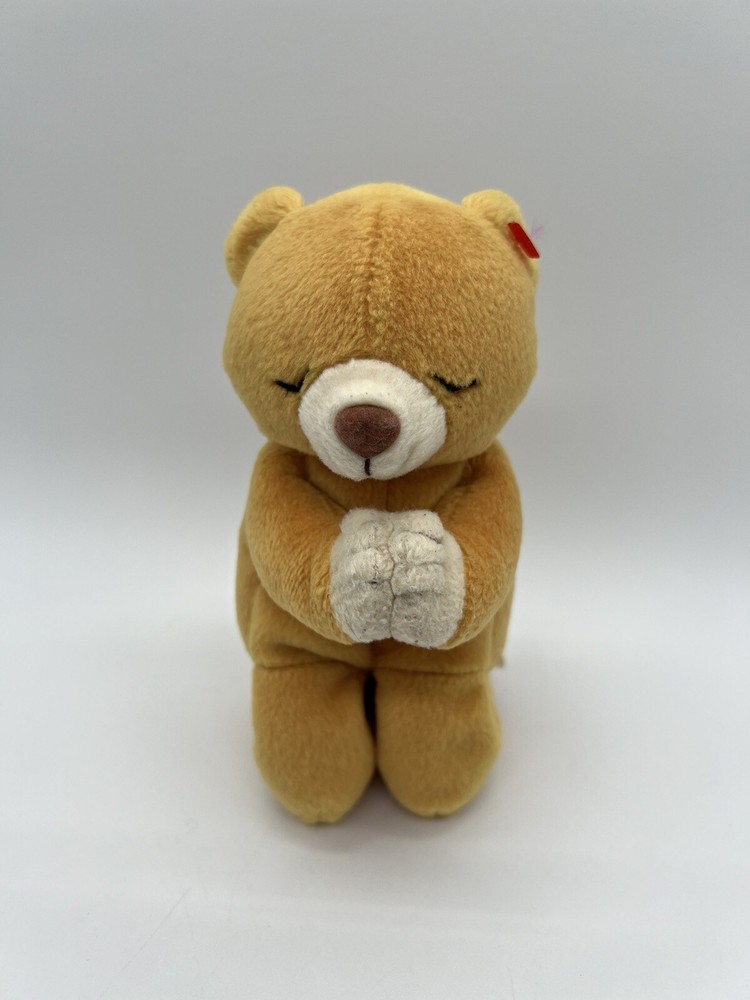 TY Beanie Baby Hope the Praying Bear (6 inch) Stuffed Animal Toy 1999