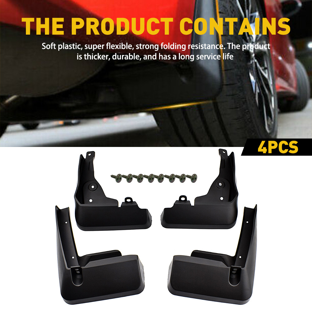 For Toyota 2020-2011 Corolla Protective Splash Flaps Guards Mud Mudguards 4Pcs
