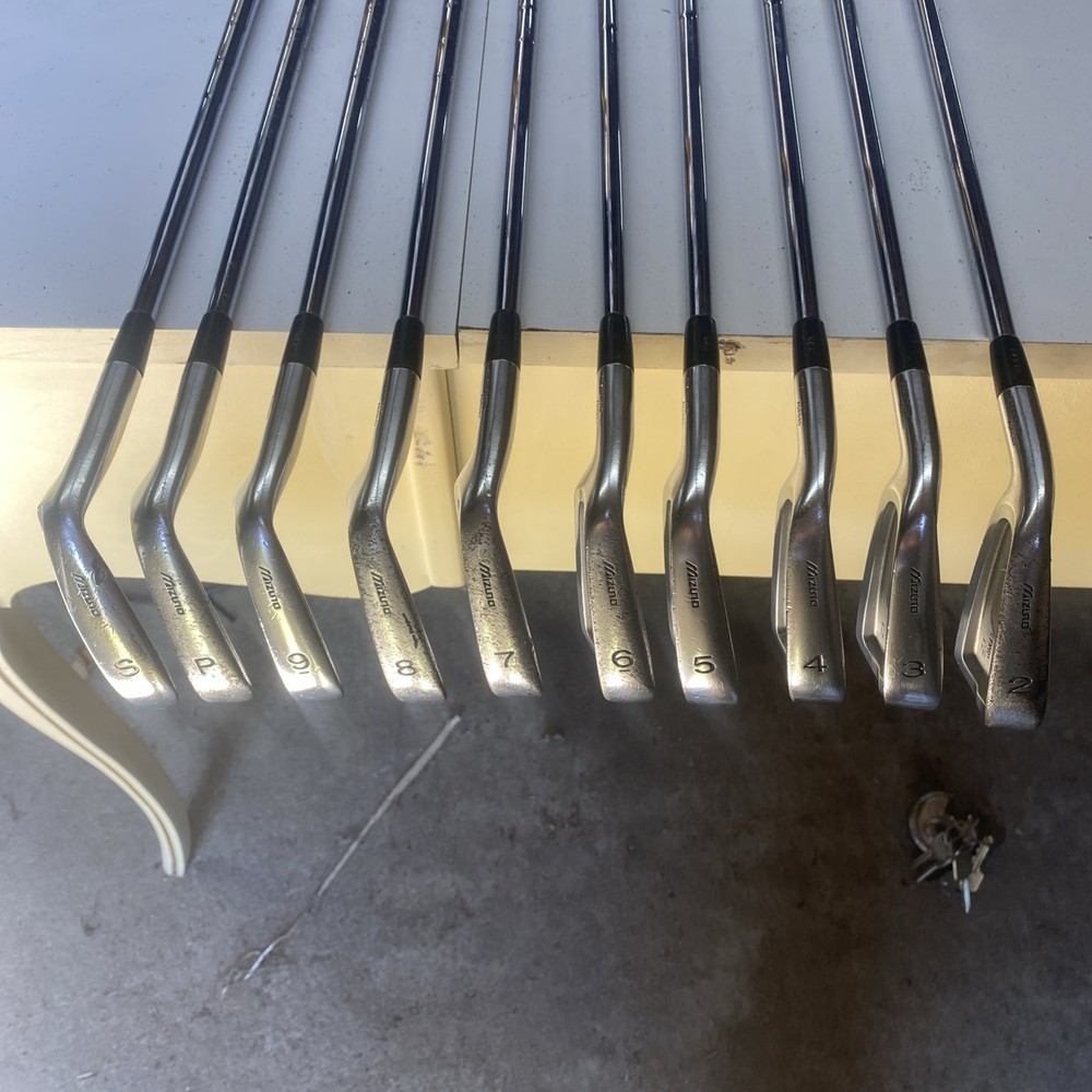 Lefty Mizuno T-ZOID COMP EZ Iron Set 2-SW 10 Clubs Total R 300 Steel Shafts