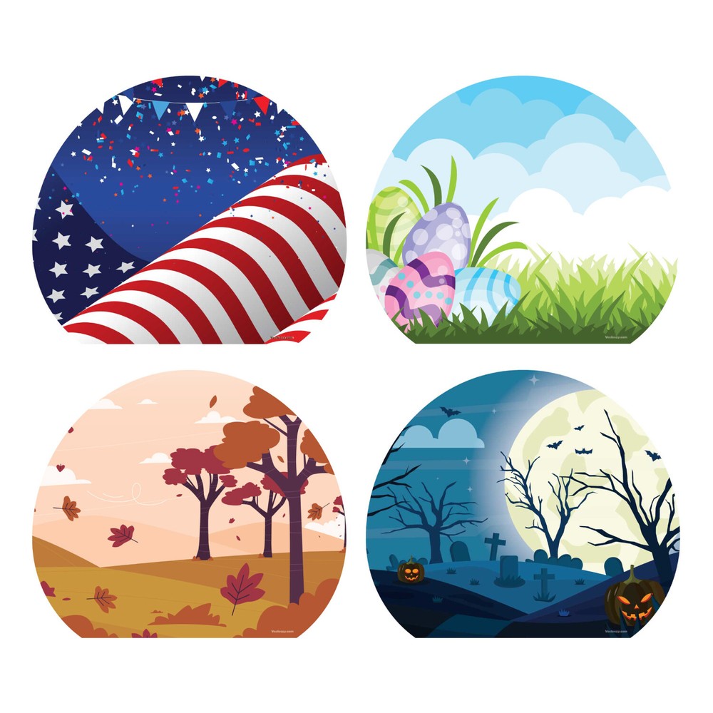 Seasonal Backdrop For Giant Inflatable Photo Snow Globe-image