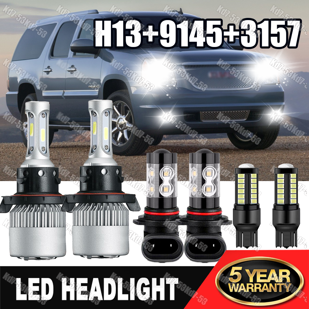 LED Headlight Fog Turn Bulbs For 2005-2018 Ford F250 F350 F450 F550 Super Duty A