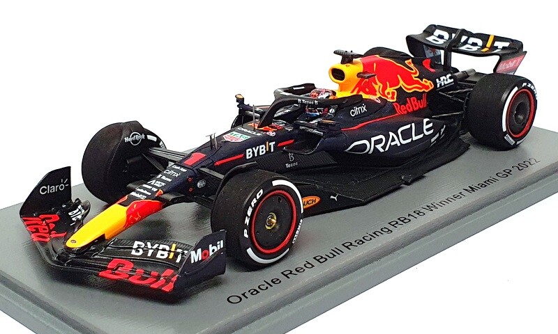 Spark 1/43 F1 Red Bull RB18 #1 Miami GP 2022 M. Verstappen Model