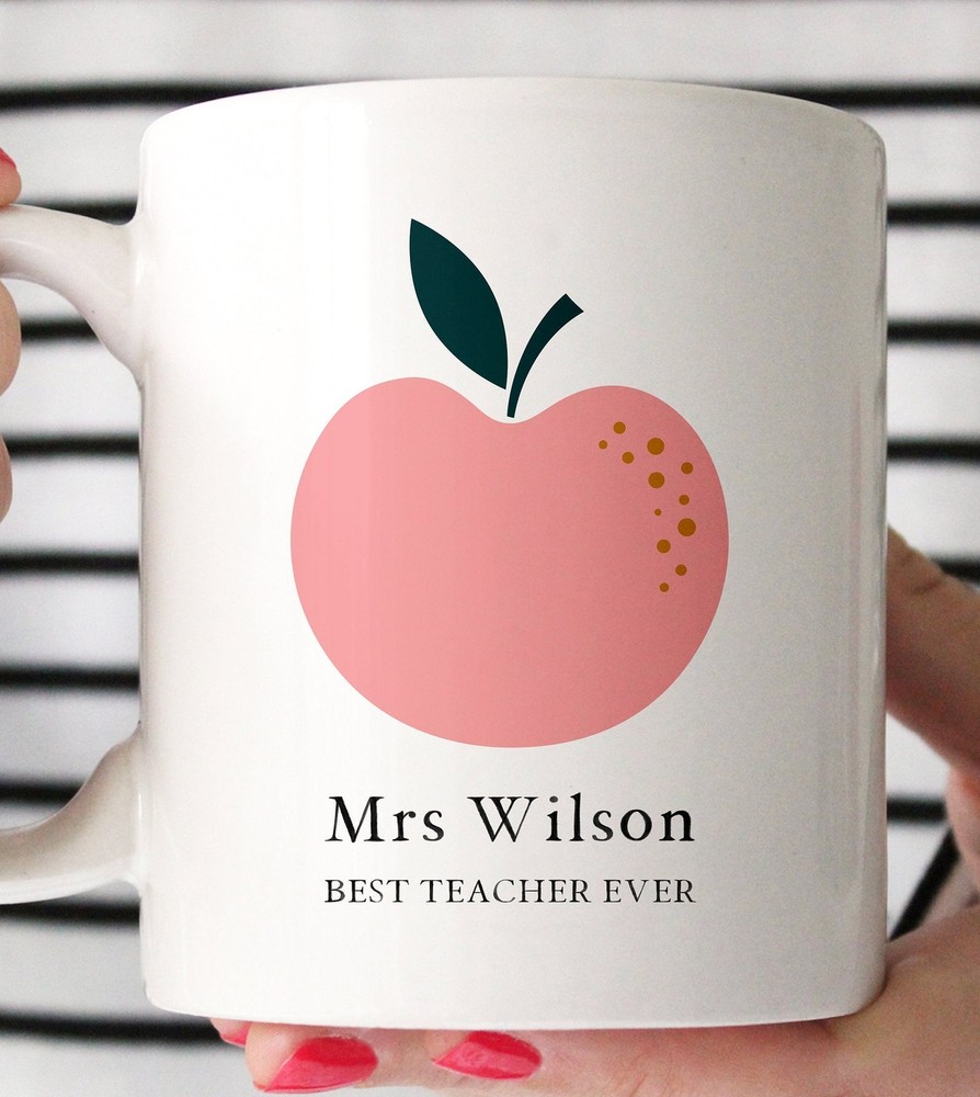 Teacher Mug Teacher Thank You Gift Personalised Teacher Teacher Present Thank