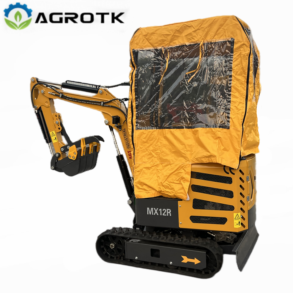 AGT Mini Excavator Raincoat Rain Cover Windproof Warm For 1-1.2 Ton Small Digger