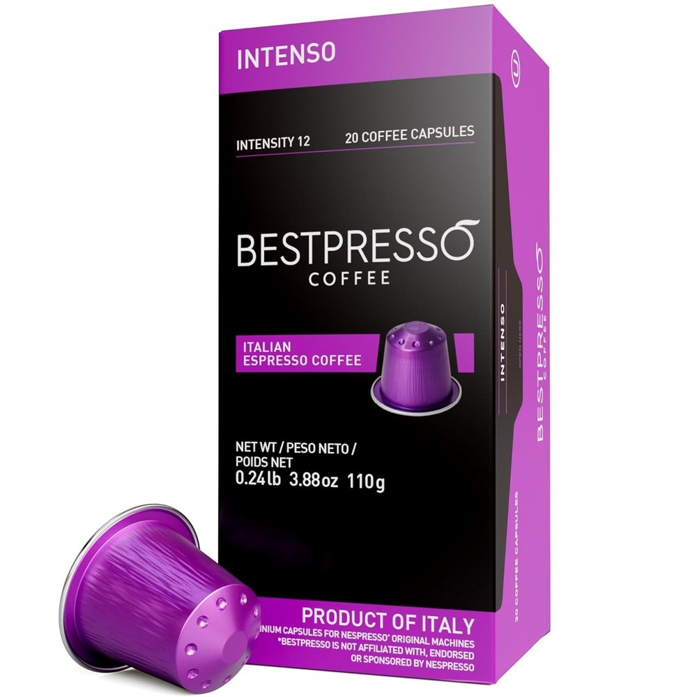 Bestpresso Coffee for Nespresso Original Machine 120 120 Count (Pack of 1)