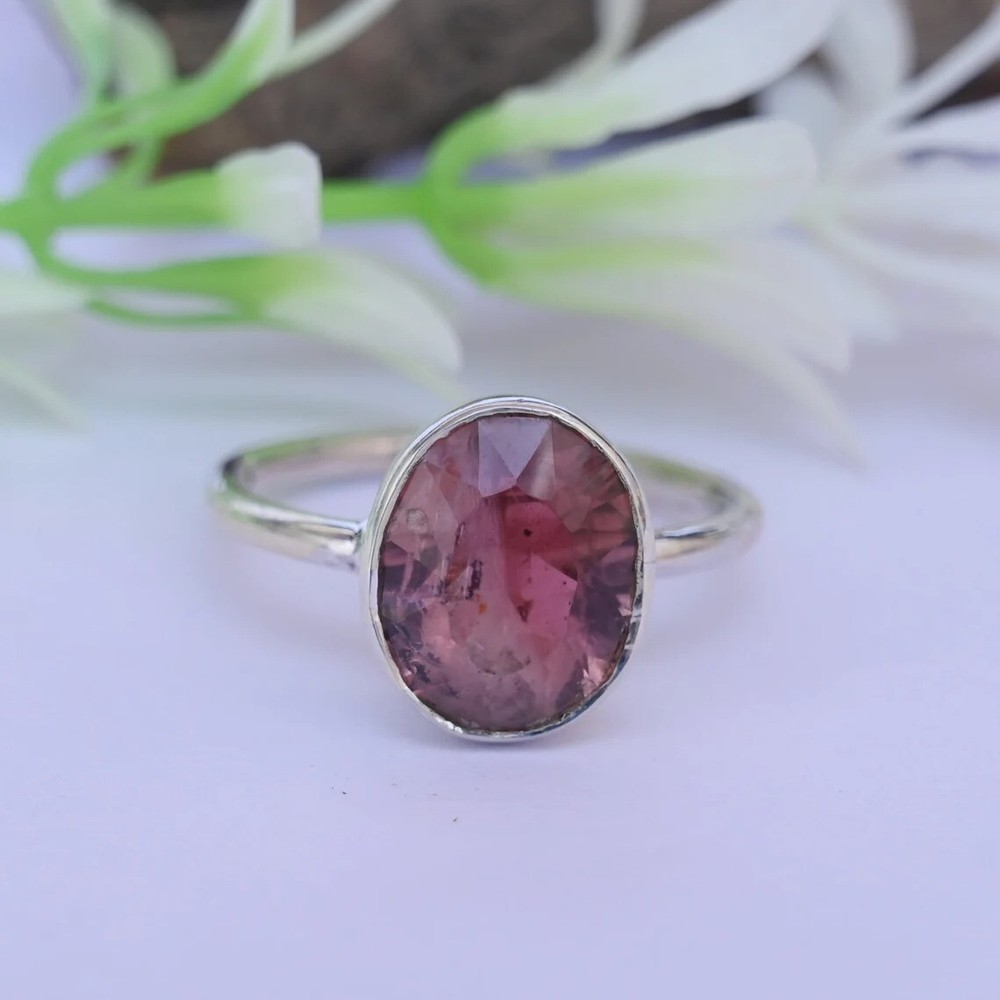 925 Sterling Silver Red Ruby Proposal Ring for Anniversary Jewelry Gift
