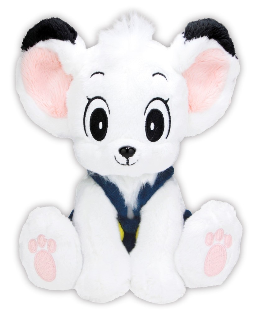 Jungle Emperor Leo Kimba the White Lion Childhood Wearing Pants Plush 18.3cm