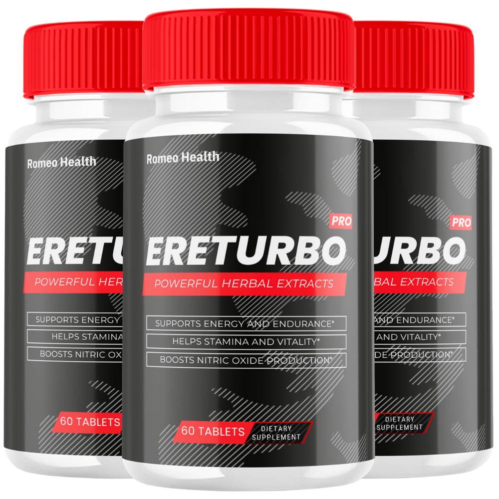 Ereturbo for Men - EreTurbo Male Health Support Formula (3 Bottle)