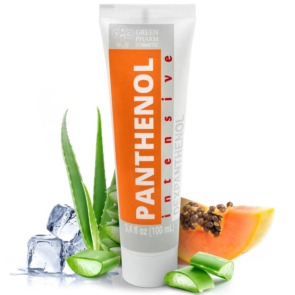 9% Panthenol Cream with Aloe Vera & Hyaluronic Acid for Deep Hydration
