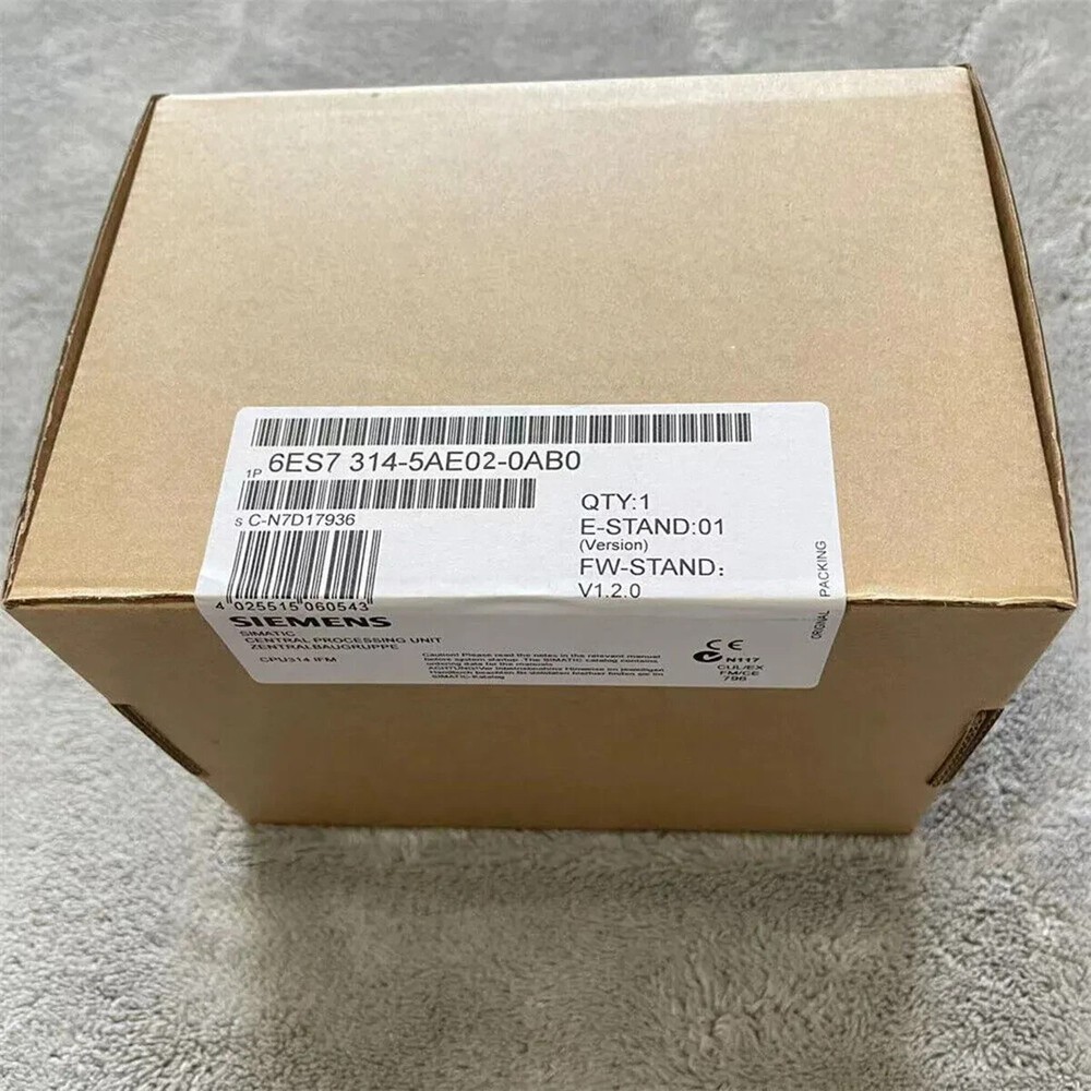 1PC New Sealed SIEMENS 6ES7 314-5AE02-0AB0 6ES7314-5AE02-0AB0 w/ 1 YEAR WARRANTY