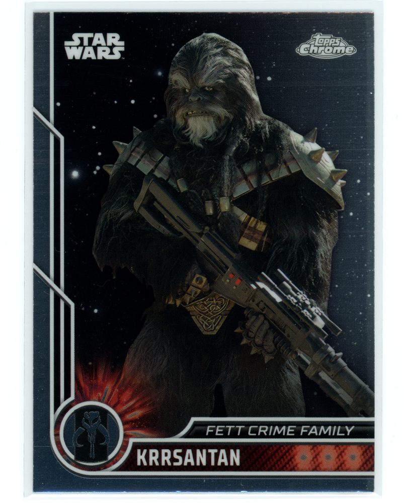 2023 Topps Chrome Star Wars Base #88 Krrsantan