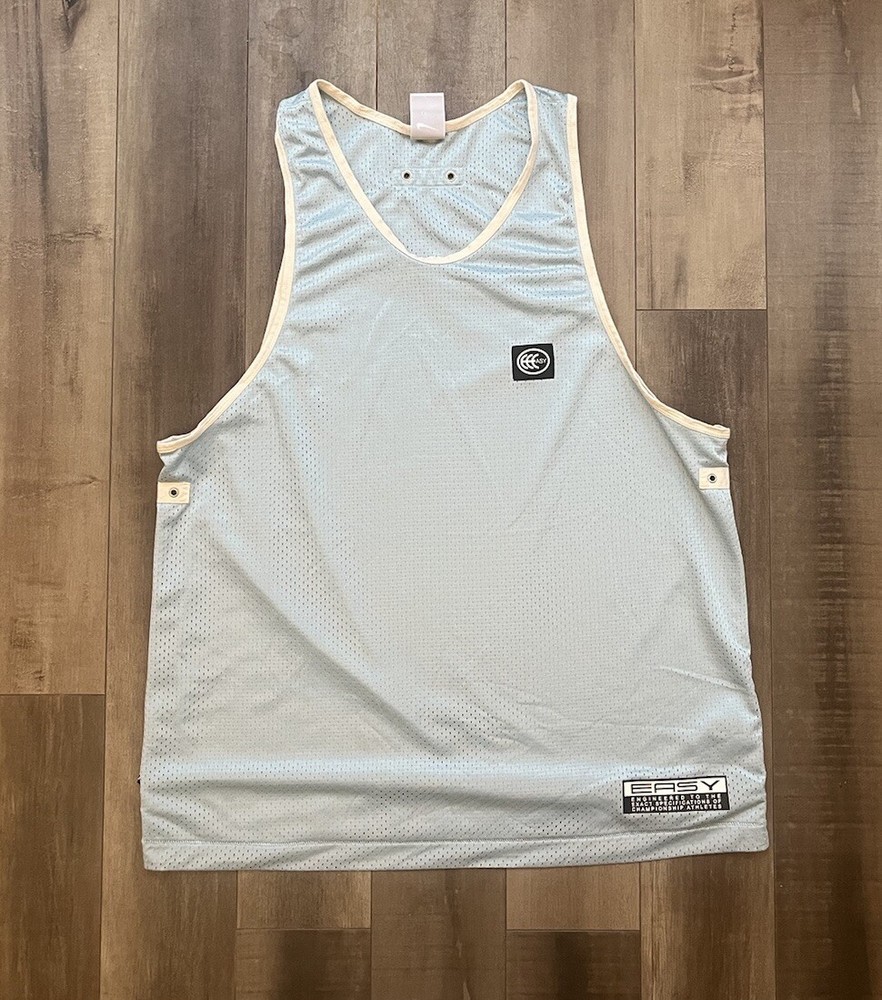 Nike Kevin Durant Dri-Fit Mesh Easy KD Basketball Blue Tank Singlet Men's Large