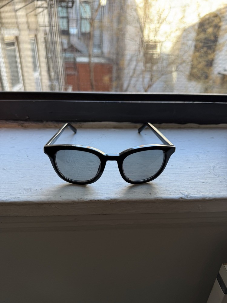 Saint Laurent Classic 1 Sunglasses Black  Gray Lens