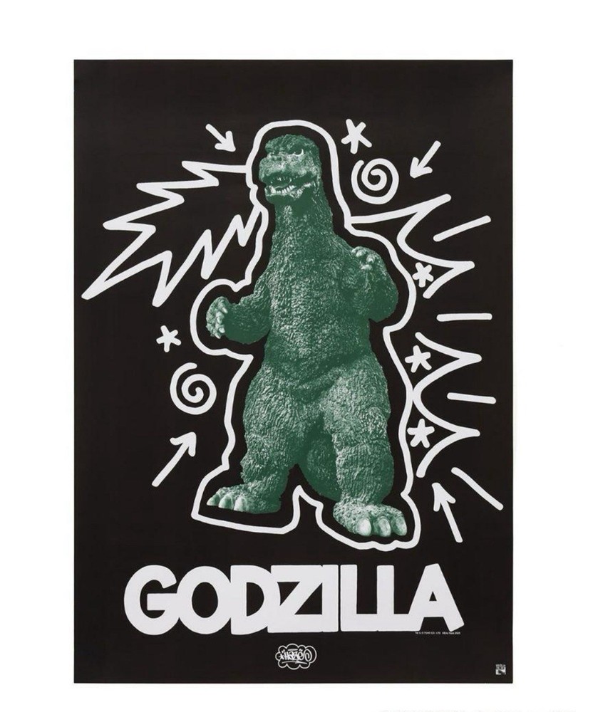 Godzilla 70th Anniversary Art Exhibition Poster B2 Haze Eric Tokyo