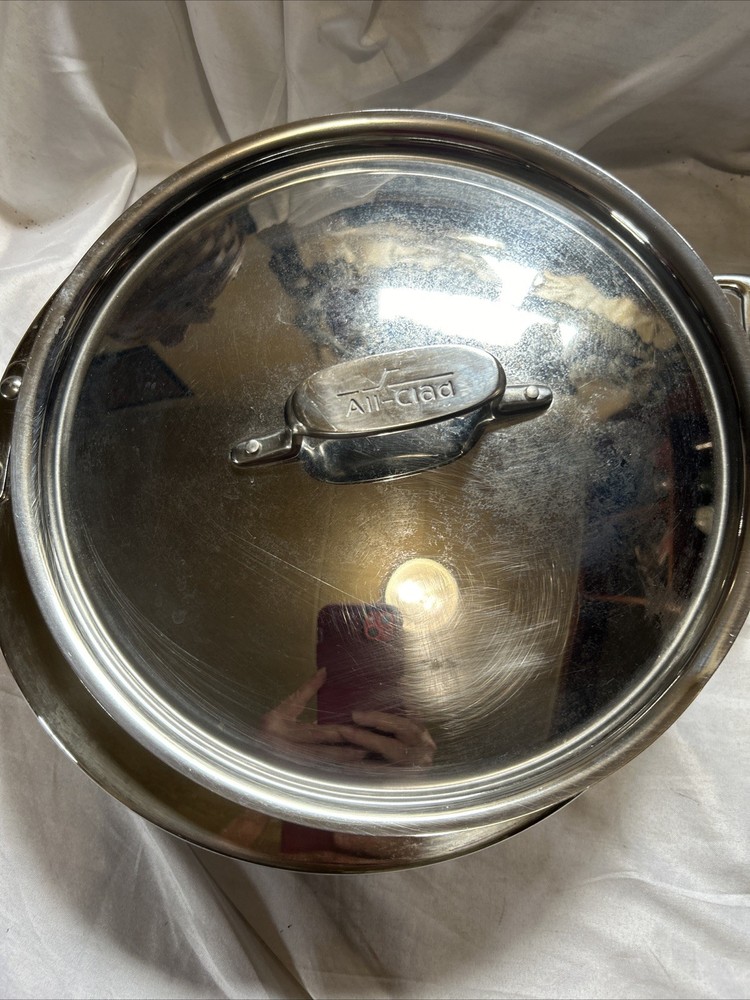 All-Clad Stainless d5 11-Inch 4-Qt Skillet with Lid and Strainer Made in USA