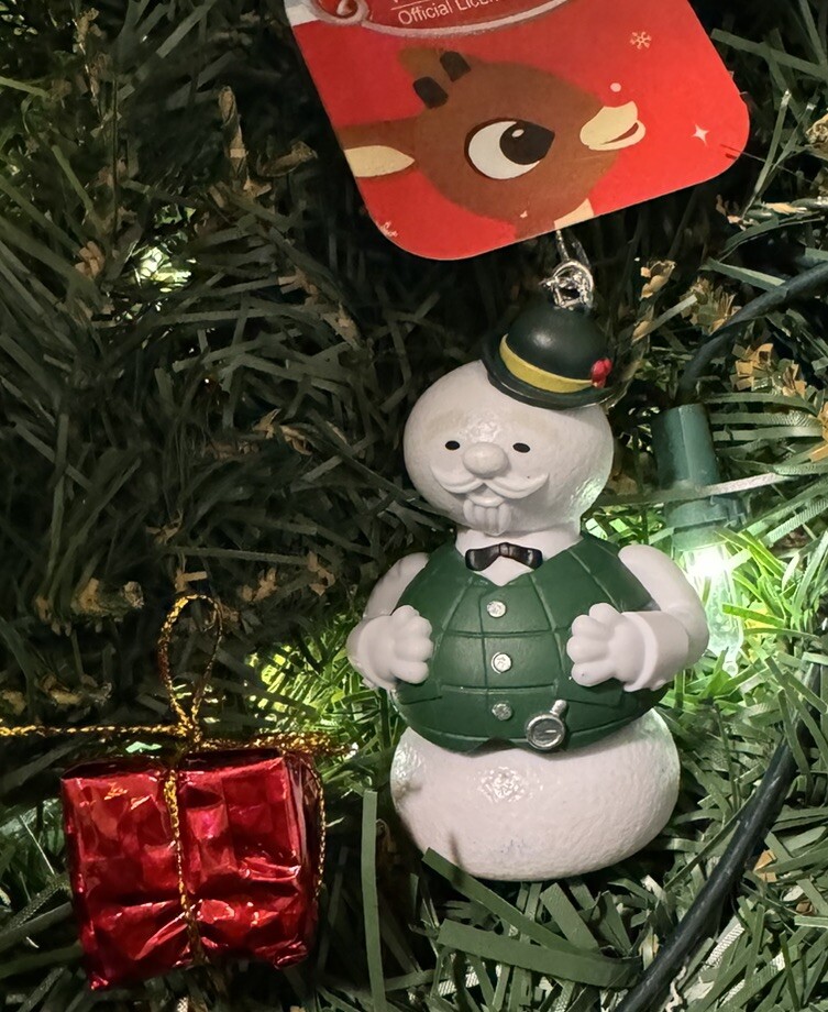 New Snowman Sam Rudolph The Red Nosed Reindeer Christmas Tree Ornament