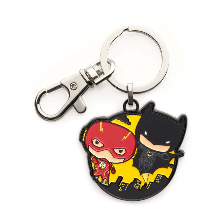 DC Comics Flash Batman Chibi Keychain 4cm x 4.4cm Collectible