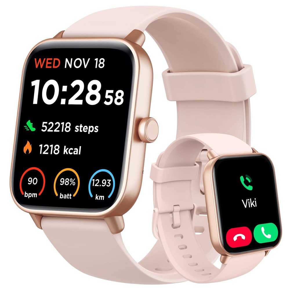 Smart Watch for Women with Alexa IP68 Waterproof Compatible Android iPhone