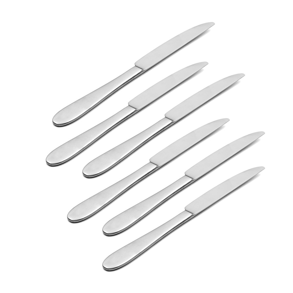Oneida Vale 6-Piece Stainless Steel Dinner Knife Set