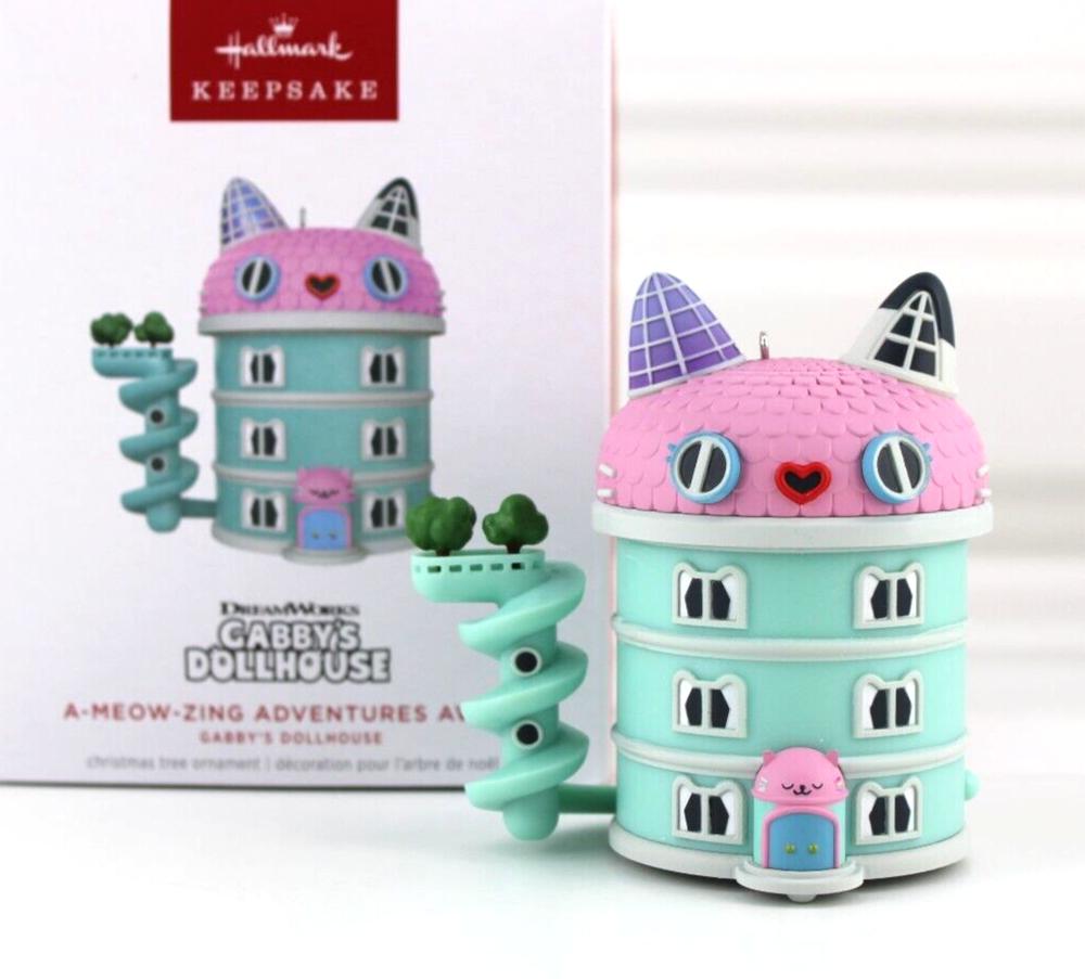 Hallmark Gabby's Dollhouse Ornament with Magic Sound Theme Song Christmas 2024