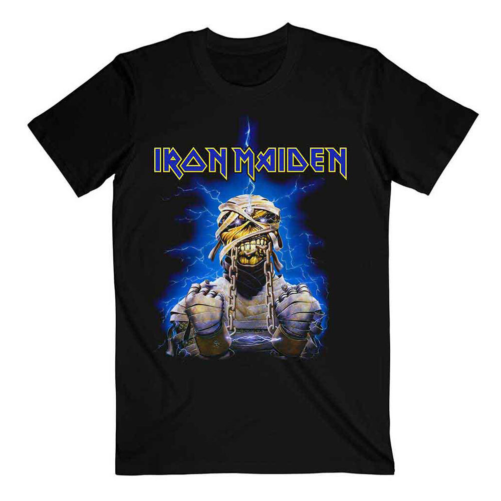 Iron Maiden Powerslave Mummy Graphic T-Shirt for Fans