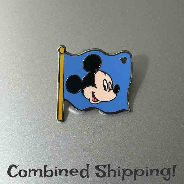 Disney WDW Haunted Mansion Mickey Flag Pin Fun Icons U5 65896  