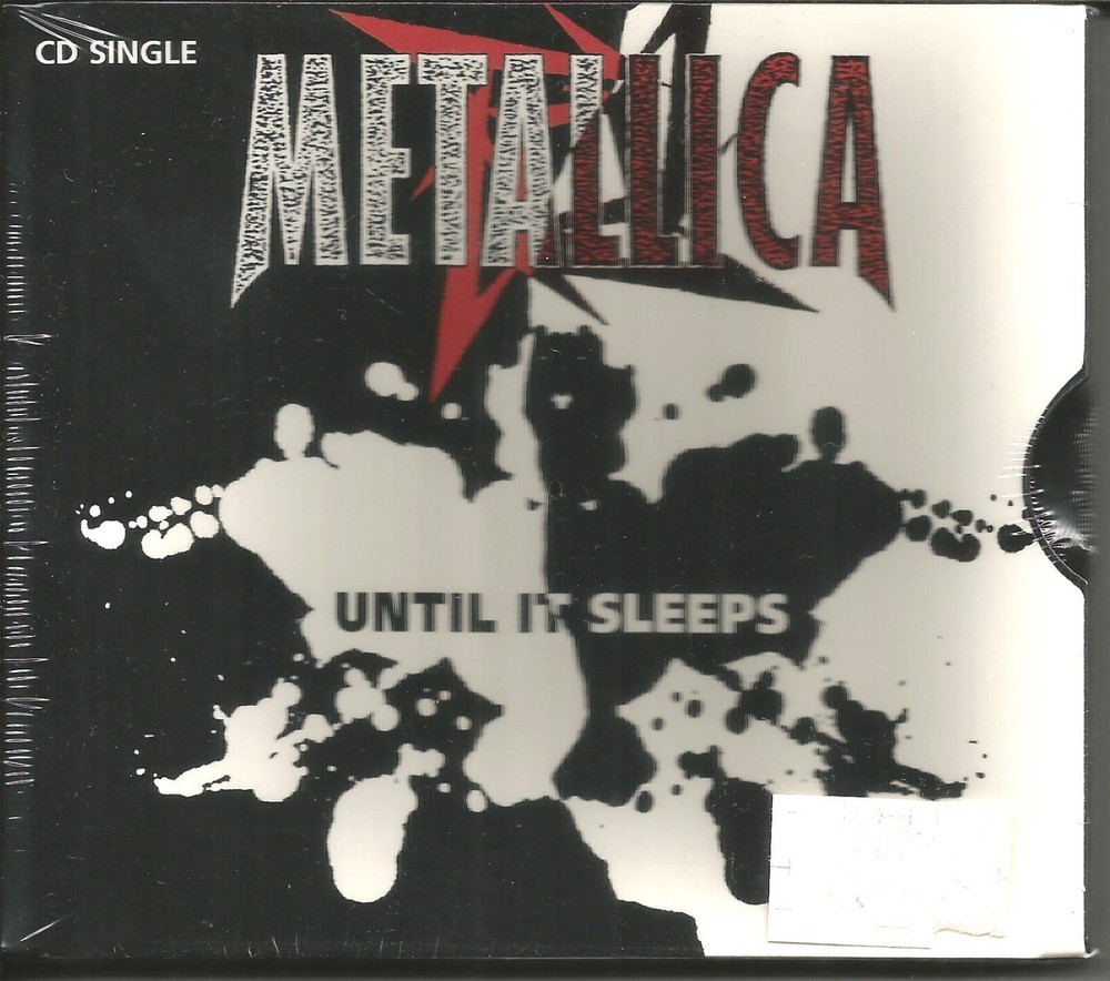 METALLICA Until it Sleeps w/ LIVE trk SLIPCASE PACK LIMITED USA CD single SEALED
