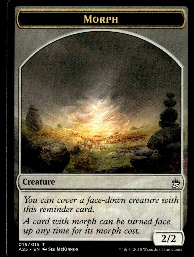 2018 Masters 25 Tokens Morph Token/Common #15