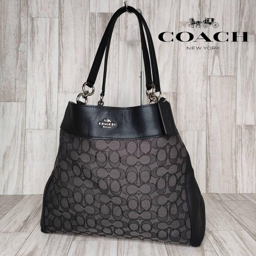 50 COACH Signature Tote Bag - Stylish Leather Handbag for Women