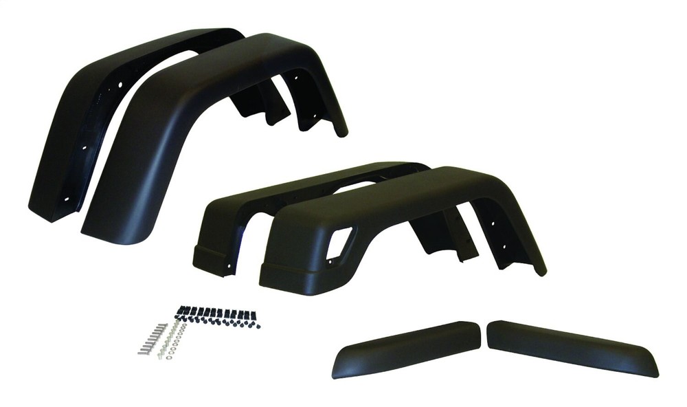 Crown Automotive 55254918K76 Fender Flare Kit for 97-06 Jeep Wrangler TJ