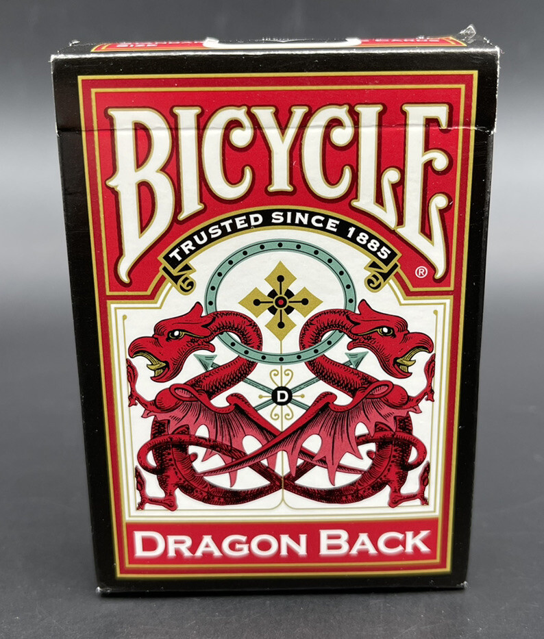 Red Dragon Bicycle Playing Cards 2011 Air Cushion Finish