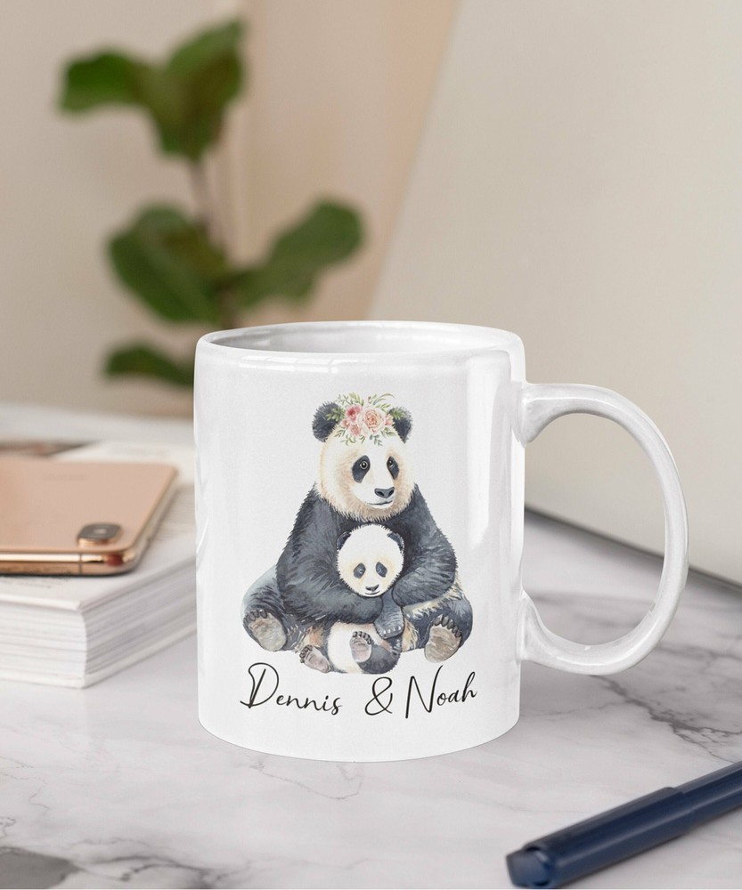 Personalized Panda Mug Panda Gifts Panda Gift For Her Cute Panda Cup Funny