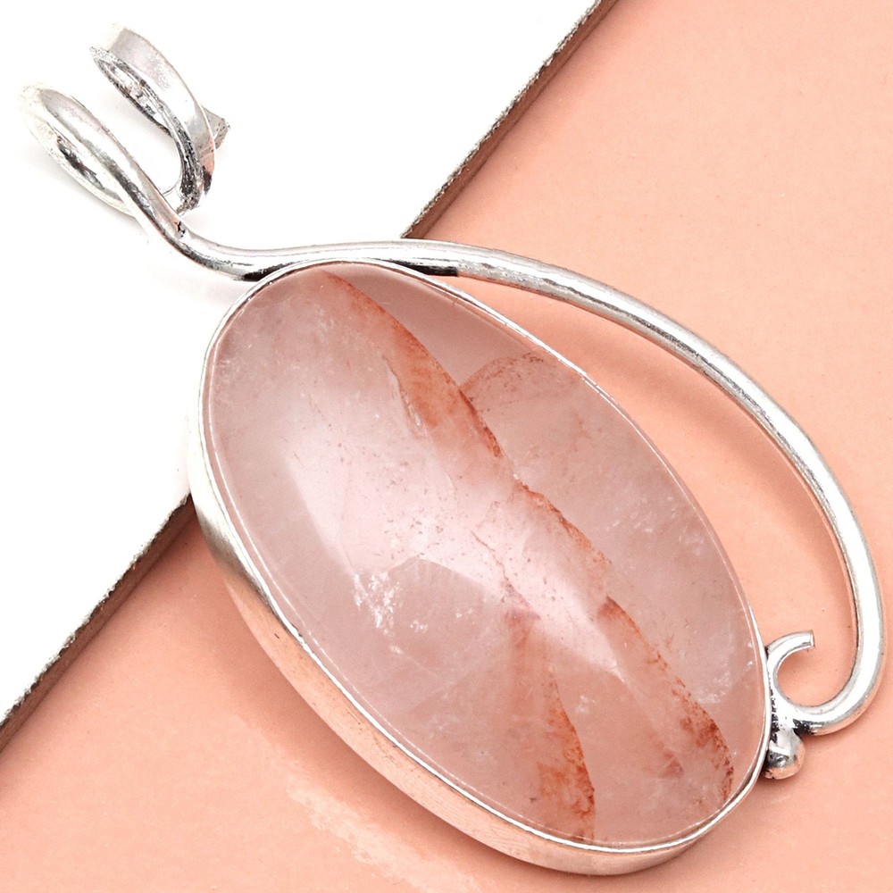 Edulide Gemstone Handmade Women's Unisex Silver Jewelry Pendant 2