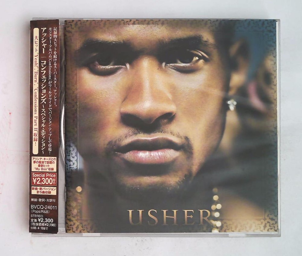 Usher – Confessions BVCQ-24011 JAPAN CD Special Edition, Stereo OBI
