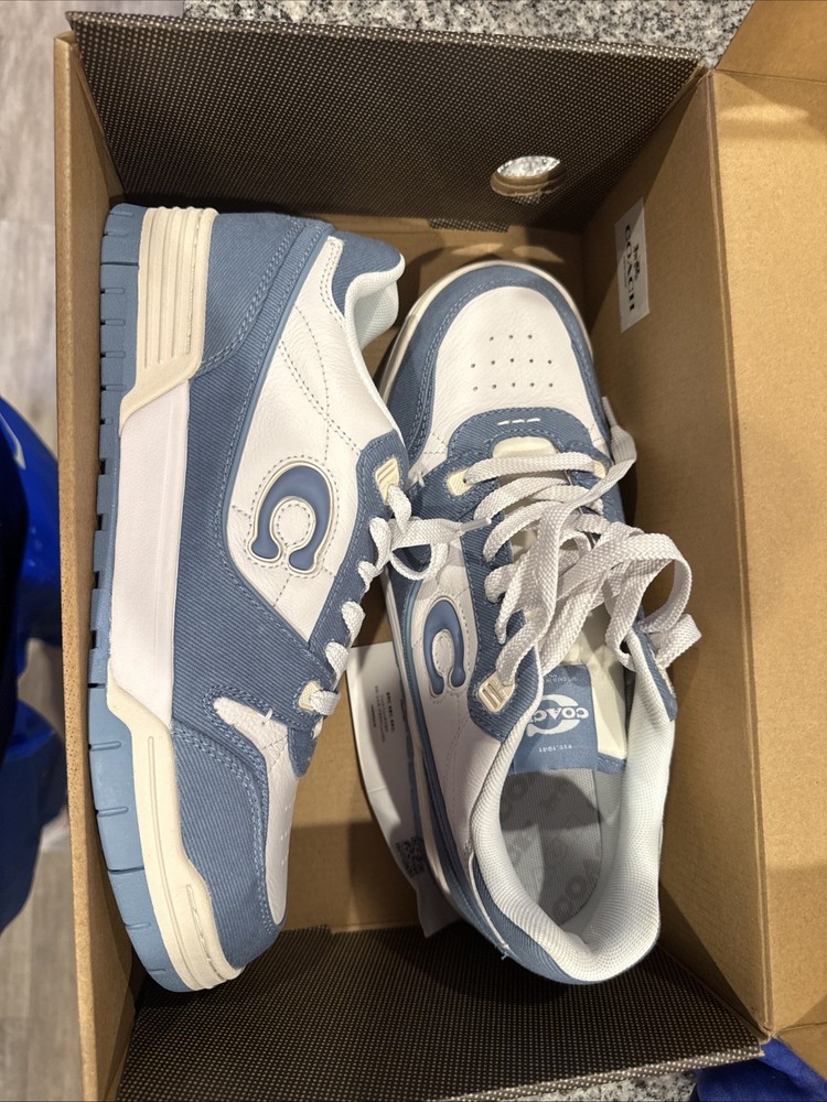 Coach Soho Sneakers Dusk Blue  Size 7.5D
