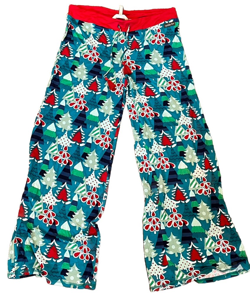 Matilda Jane Medium Holiday Christmas Tree Pajama Pants NWOT