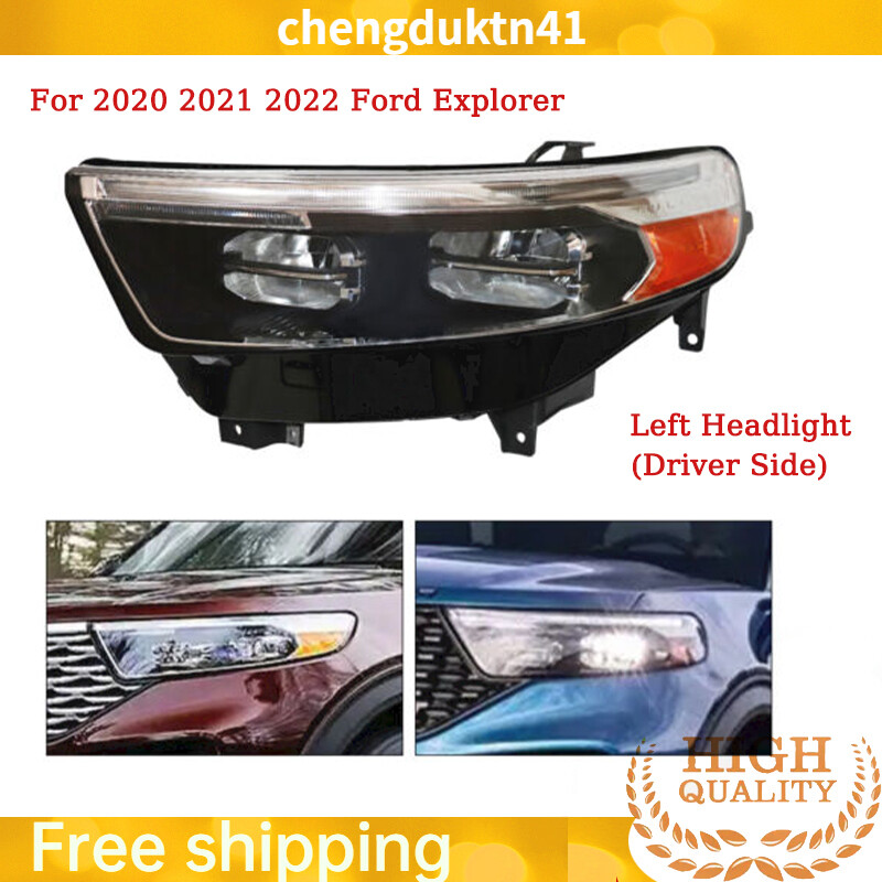 2020-2022 Ford Explorer Left Driver Side Full LED Headlight LH