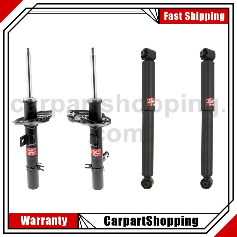 Struts Shock Absorbers Front & Rear Set of 4 Fits Nissan Rogue 2.5L 2.0L