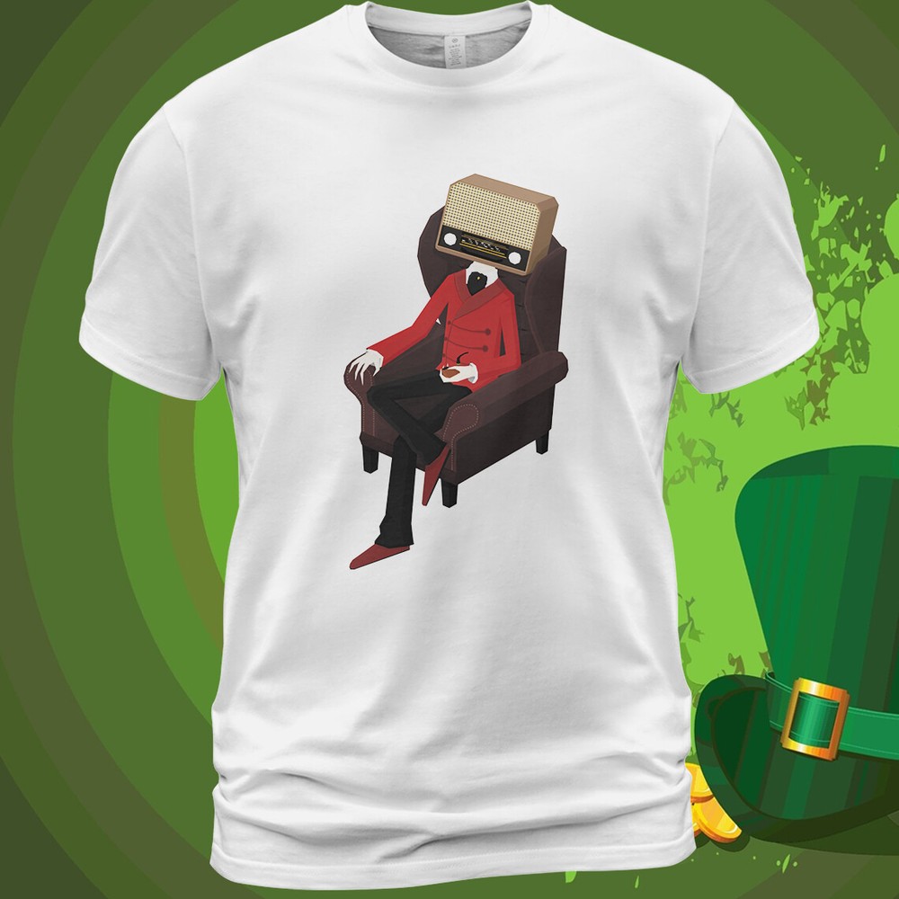 T-shirt Real Radiohead essential Ok Computer Men's Rock Tee Thom York