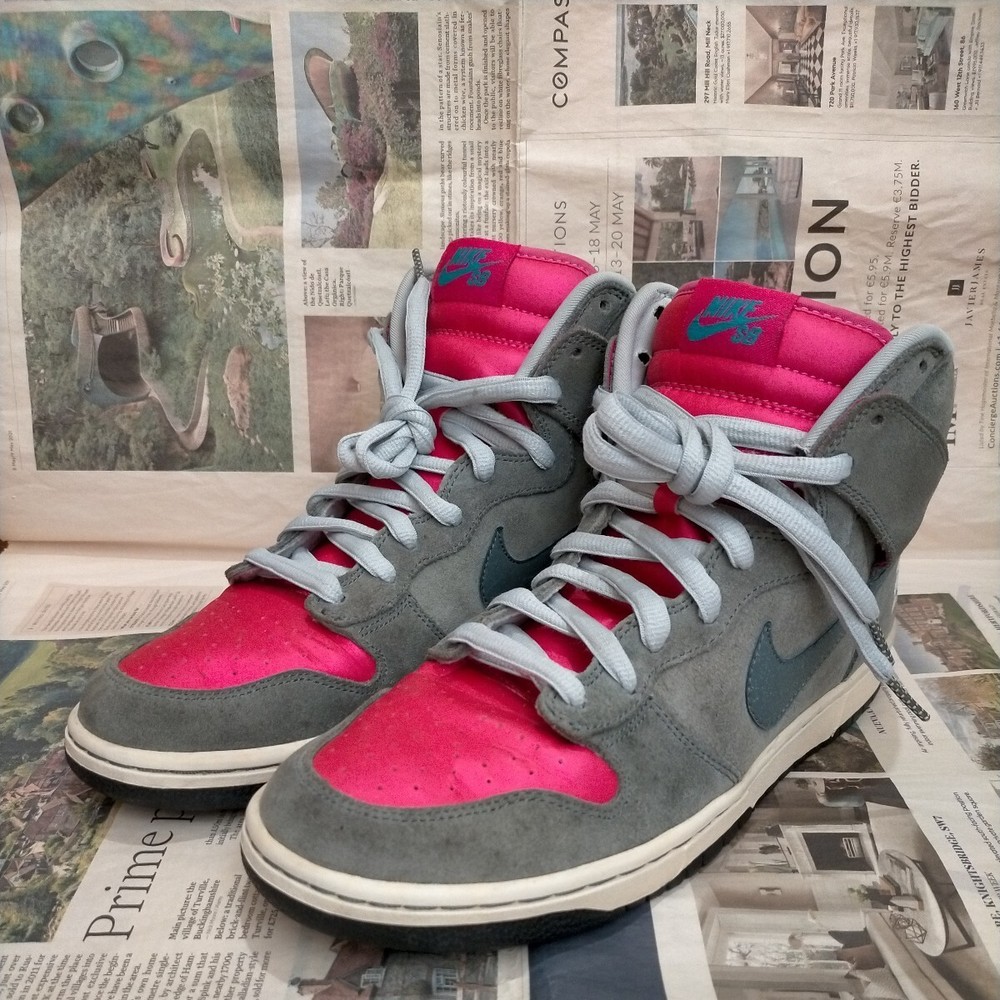 NIKE Men 10.0US Dunk High Premium Sb Brain Wreck Todd Bratrud 313171-007 Us10 To