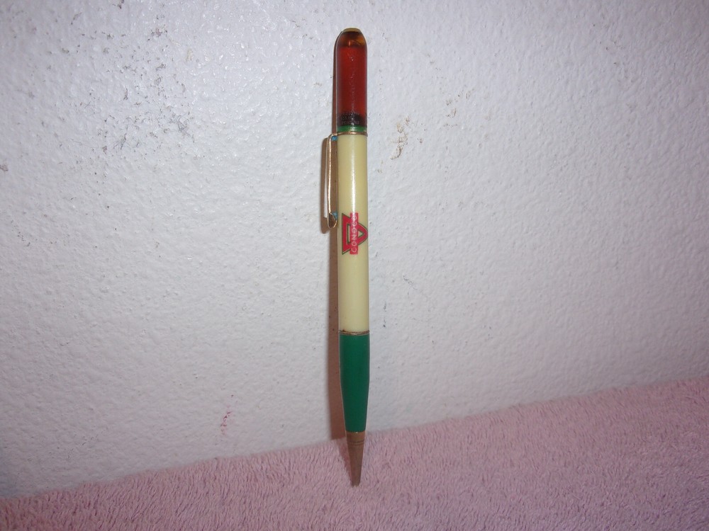 VINATAGE RITEPOINT MECHANICAL PENCIL..CONOCO  APPENZELLER OIL CO.  WOODWAR,LA