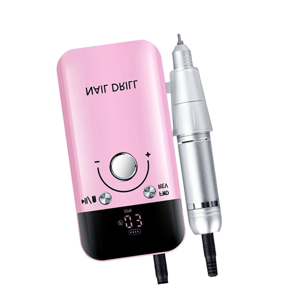 2024 Portable Electric Nail Drill Machine 45000RPM Pro Manicure Tool