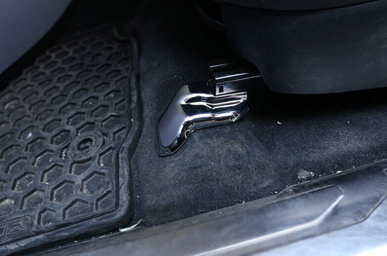 For Toyota Tacoma Glossy Chrome Seat Base Protection Cover Trim  2016-2023 2pcs