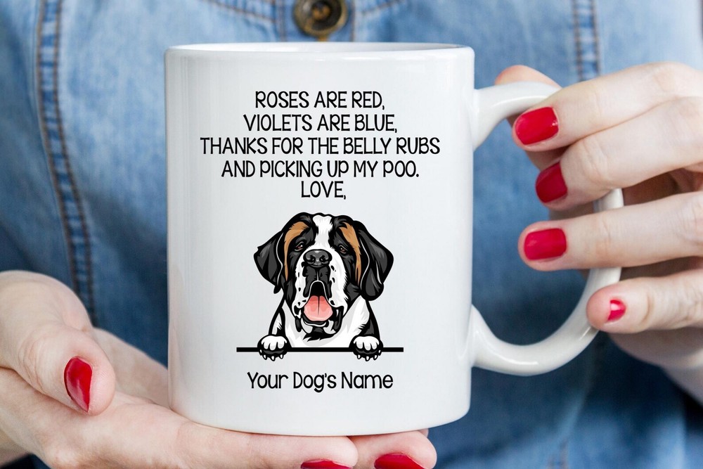 Funny Saint Bernard Mug for Dog Lovers - Perfect Gift Idea