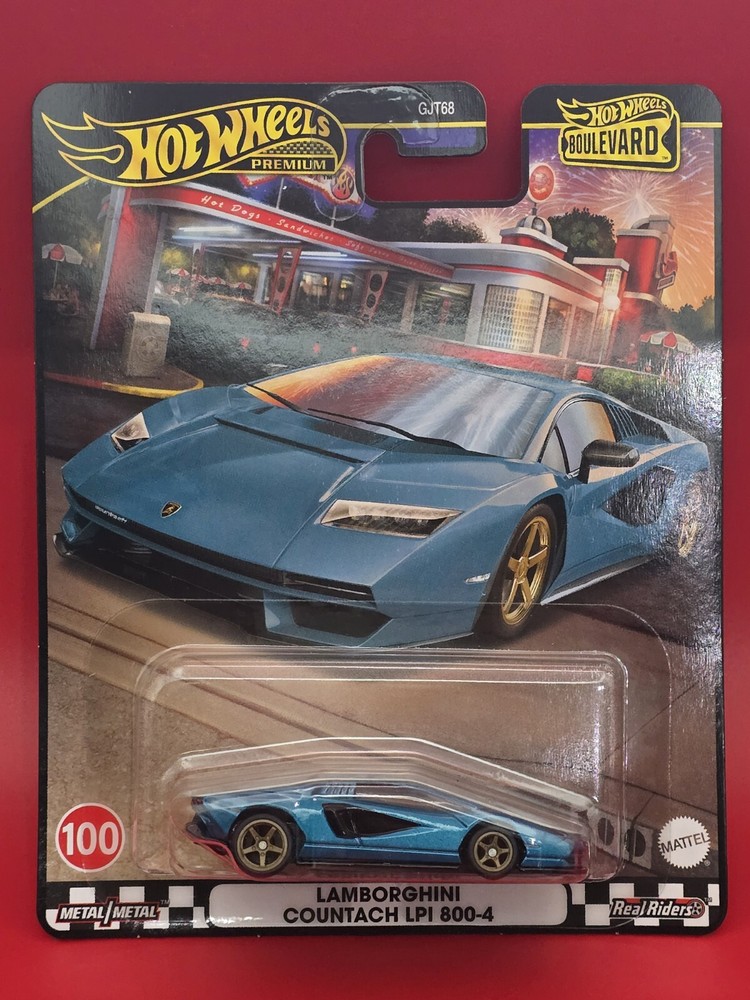 NEW Lamborghini Countach LPI 800-4 Hot Wheels Boulevard Premium GJT68