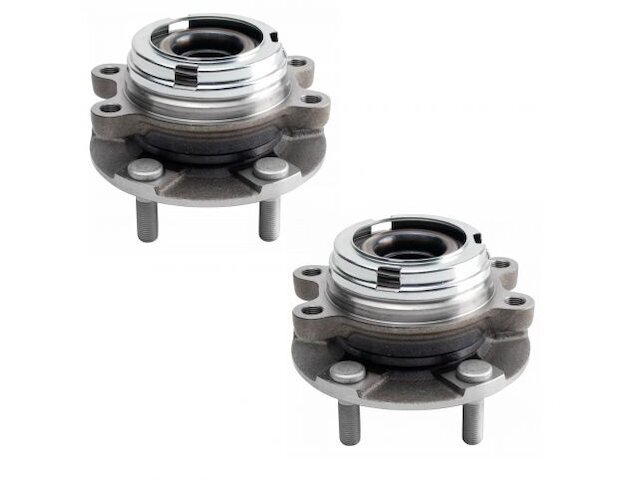 Front TRQ Wheel Hub and Bearing Kit fits Infiniti EX37 2013 RWD 99QQWV