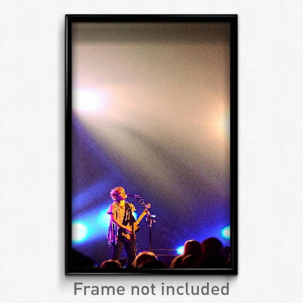 Pixel Art Poster - Bleak Concert (8 Bit Psychedelic Trippy Video Game Print)