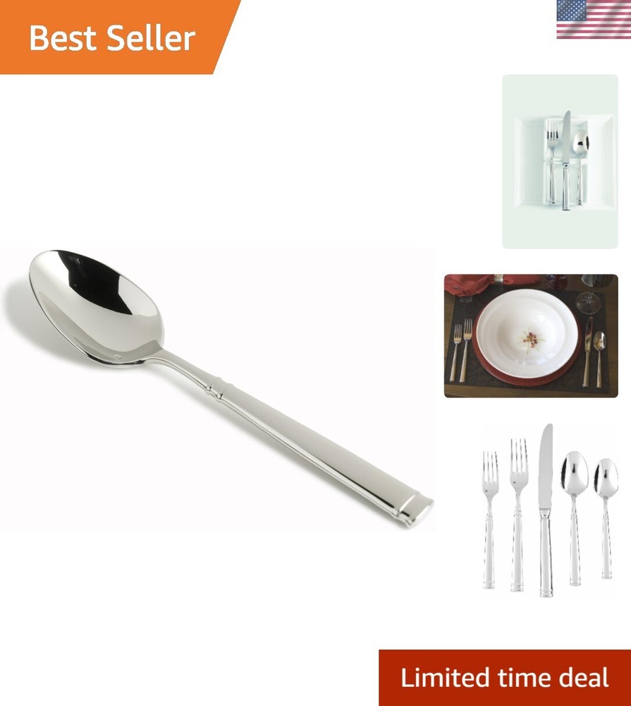 Elegant Bistro 18/10 Stainless Steel Tea Coffee Spoon Set of 12
