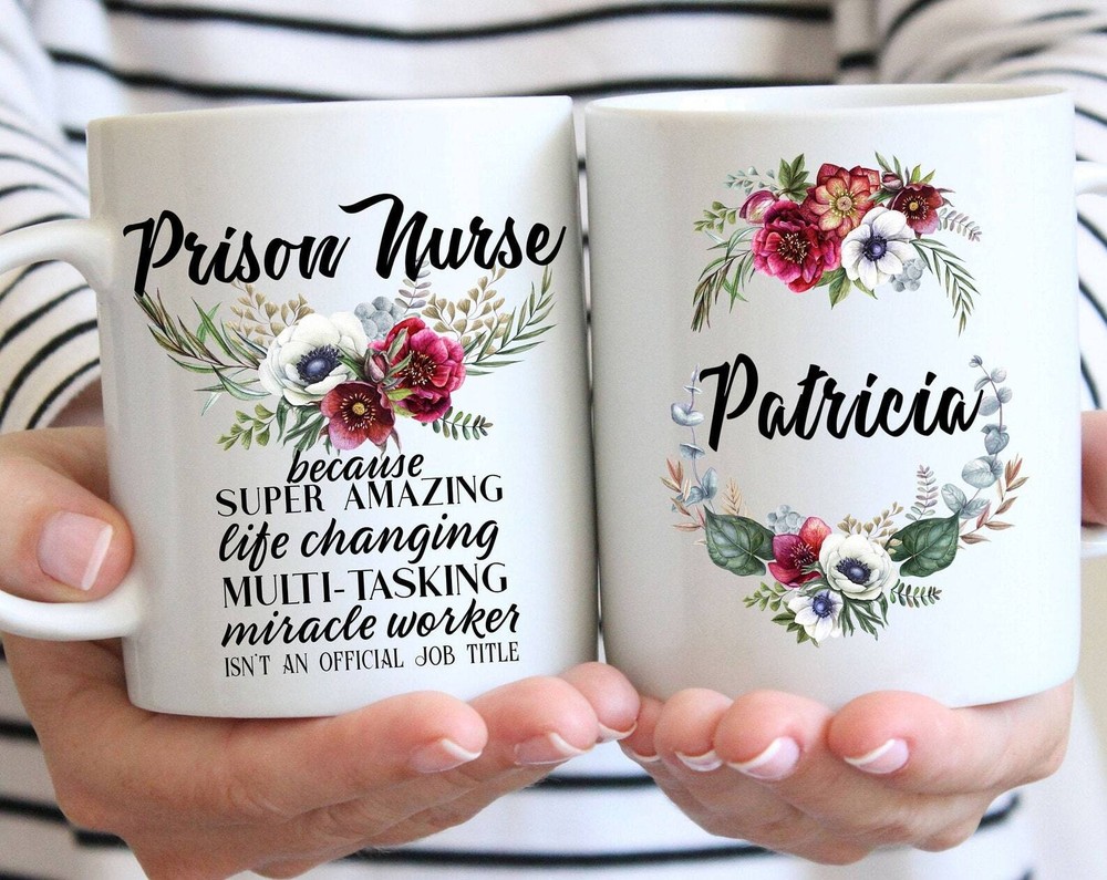 Personalized Prison Nurse Gift For Women L Thank You Appreciation Birthday